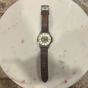 Fossil Skeleton Watch - Cream